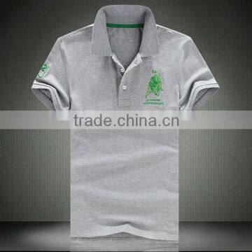 2015 Summer Polo Mens Fashion Slim Fit Men Polo Shirt Short Sleeve Cotton Plus Size Solid Casual Polo Shirt Promotion photo-3