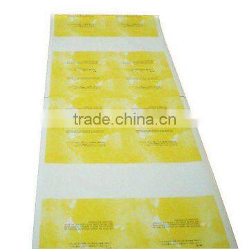 roll film for packing body shampoo