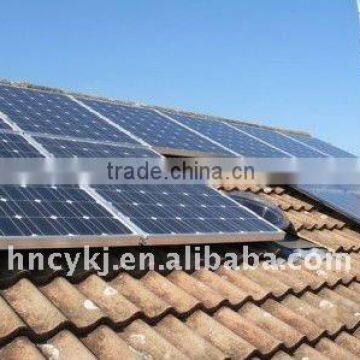 PV solar tile roof mounting system