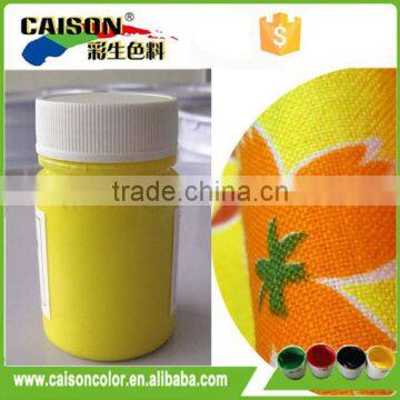 Pure yellow pigment paste produced advanced Germany machines