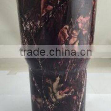 30oz camouflage stainless steel tumbler,Custom Pattern of tumbler 30oz stainless steel tumbler