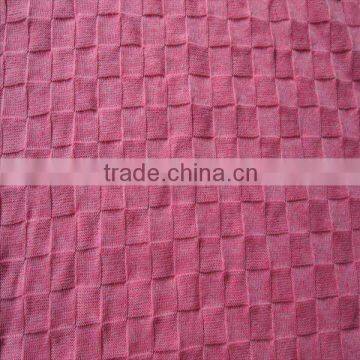 Shanghai Jacquard Interlock Knitting Textile Fabric