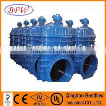 AWWA C509/BS5163/DIN3352 Mss sp stem gate valve