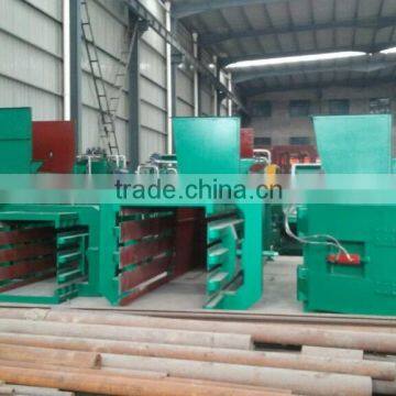 Zhirui Factory Price Automatic Horizontal Hydraulic Baling Machine