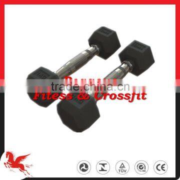 Hex Rubber Coated Dumbbell 1kg/2kg