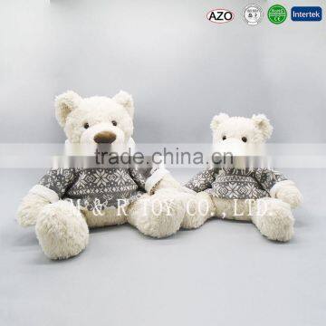 Plush Material 30cm Plush Bear Toys with Coat