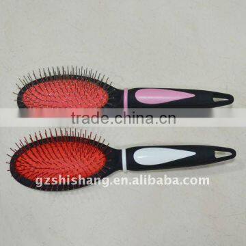 Metal bristle hair massage brush high quality