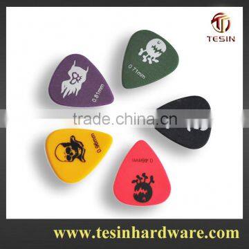 famous band logo color printing guitar pick