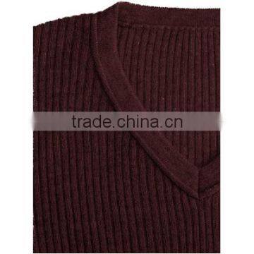 V Collar Long Sleeve Sweater for Boys,sweater Knitting Machine Price photo-5