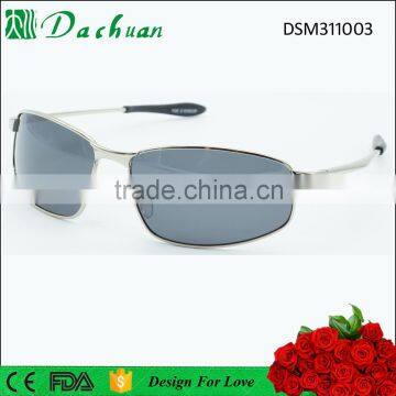 Good quality hot sale custom man metal sport polarized sunglasses CAT3 UV400