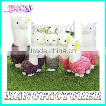 Customized From China 2015 Fashionable Stuffed Toy Fashionable Plush Alpaca For Children