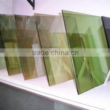 Heat transparent insulation glass coating