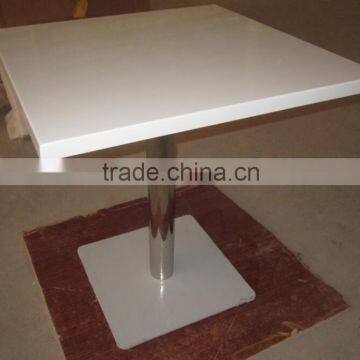 Acrylic Soid Surface Restaurant Dining Tables and Chairs , Dining Table,fast Food Table photo-6