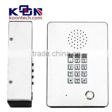 hospital service system Phone IP Door Intercom KNZD-03 IP Elevator Telephone Lift Telephone