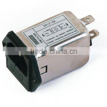 DAI2 10A Single phase EMI AC Noise filter with single insurance