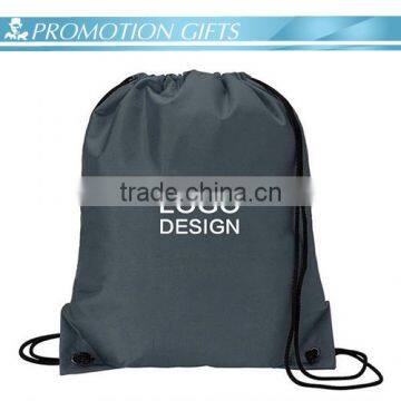 custom cheap nylon drawstring shopping bag