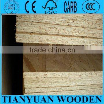 18mm OSB board (ORIENTED STRAND BOARD) /building construction materials