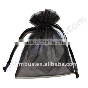 black organza bag