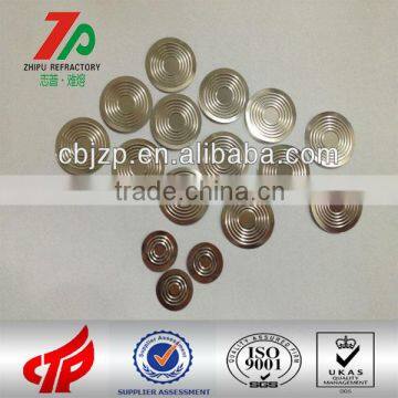 high purity tantalum,nickel,titanium diaphragm made in China