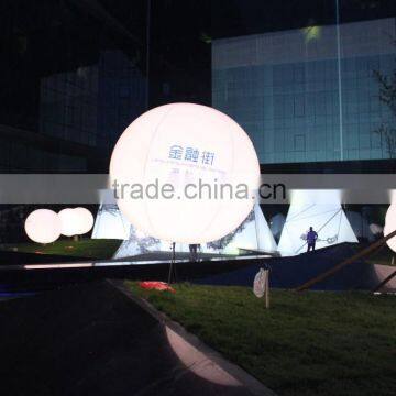 led lighted outdoor balloon, halogen light balloon with tripod