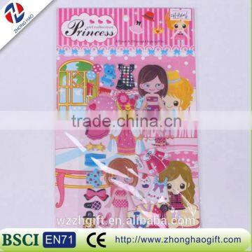 Fashionable Puffy Sticker With High Quality for girls