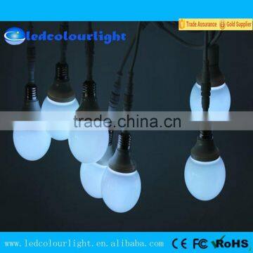 Indoor&outdoor hanging DC12V 80mm RGB hanging bulb light