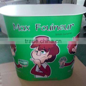 Portable Folding Aluminum Pop up Counter, Advertising Pop up Promotion Table photo-2