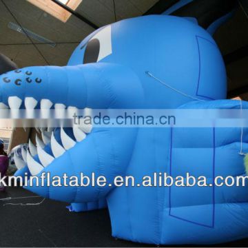 inflatable wolf head tunnel tent