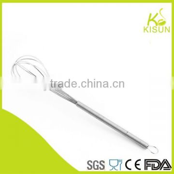 low price fire balloon shape egg beater with stainless steel material