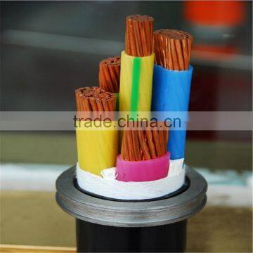 Copper core PE insulated and sheathed fire-retarding power cable