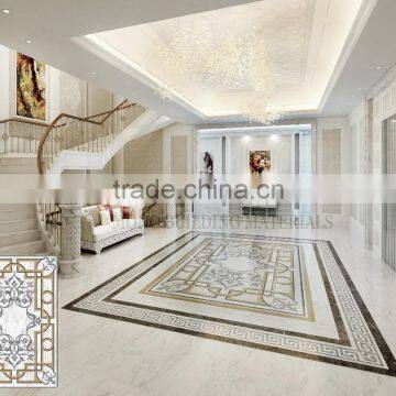 water-jet floor medallion vitrified floor tiles designs