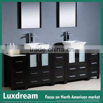 Double Frame Mirror Allen Roth Bathroom Cabinets Combo photo-3
