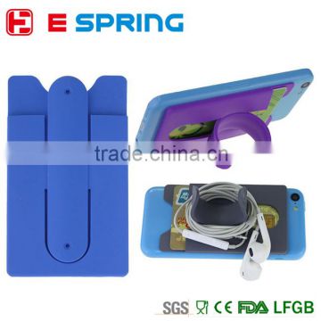 Dual-purpose silicone 3M mobile case and stand