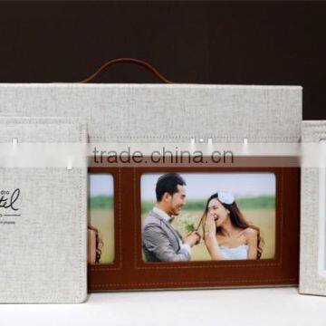 2016New valentine weeding leather Album Cover