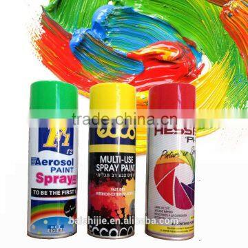 Multi-colors non-toxic spray paint bosny acrylic spray paint