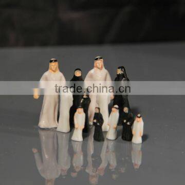 Plastic Scale Model Human For Miniature Architecture Building Model