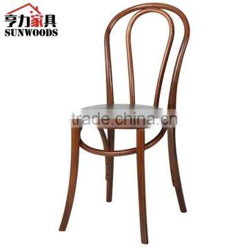 Bent solid wood elegant wooden dining chair,bentwood chair, thonet chair