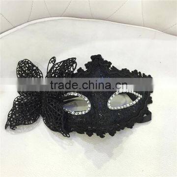 Fashion Party Mask, Venetian Mask, Halloween Mask With Flower photo-2