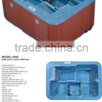 Wooden wet massage spa