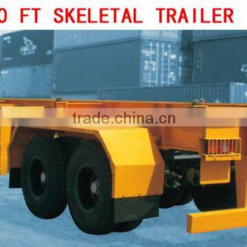 40 FT 60 FT SEMI LOW BED TRUCK TRAILER HEAVY DUTY AXLES HEAVY DUTY MULTILEAF SUSPENSION TRUCK TRAILER Heavy Duty Boat Trailers photo-6