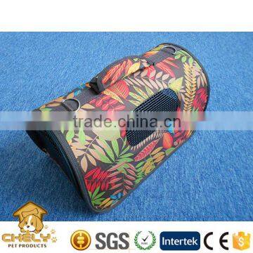 Foldable pet carrier, pet carrier bag, pet travel crate with fashion printing