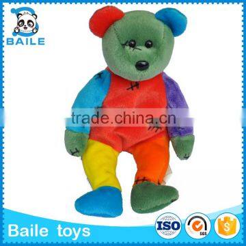 Custom colored plush bear toys OEM is welcome