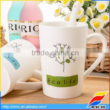 wholesale promotional simple design double wall tall coffee mug cups