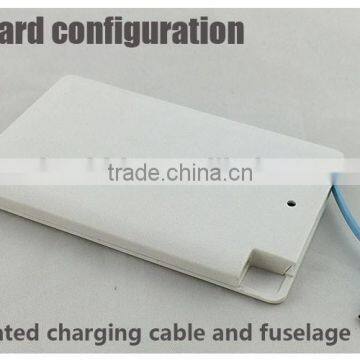 Low Factory Price Credit Card Power Bank with Battery Charger, Power Banks For Mobile Phone with