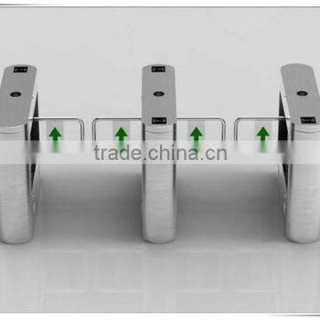 rfid interface automatic barrier security mechanical electronic turnstile smart card door swing arm gate for entry