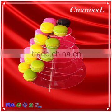 2016 Fast-sell New Patent Multifunctional Macaron Tower ,5 Tier Acrylic Tower Stand ,Macaron Display Tray,macaron Packaging photo-6