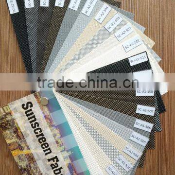 Adjustable Roller Blind Sunscreen Fabric for Office Window