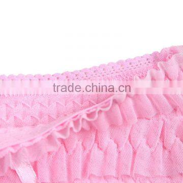 Hot Sale Double Lace Bowknot Girls Cute Panties Underwear photo-5