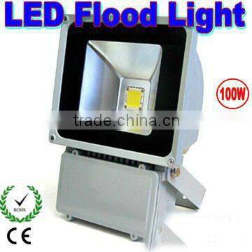 100W large power led flood light, 120 degree & 20m view area, No UV, environment-friendly