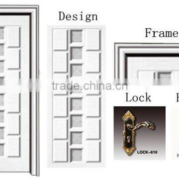 Made in China Armor Toliet Pvc Mdf Door photo-2